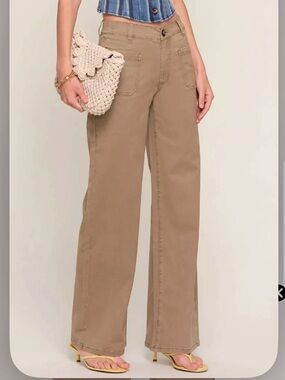 Heartloom Milena Wide Pants In Beige